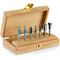 Los mejores  - Dremel 660 Juego de Fresas - Kit de Accesorios para Multiherramientas con 7 Fresa- Válido para Aglomerado- Madera Noble…
